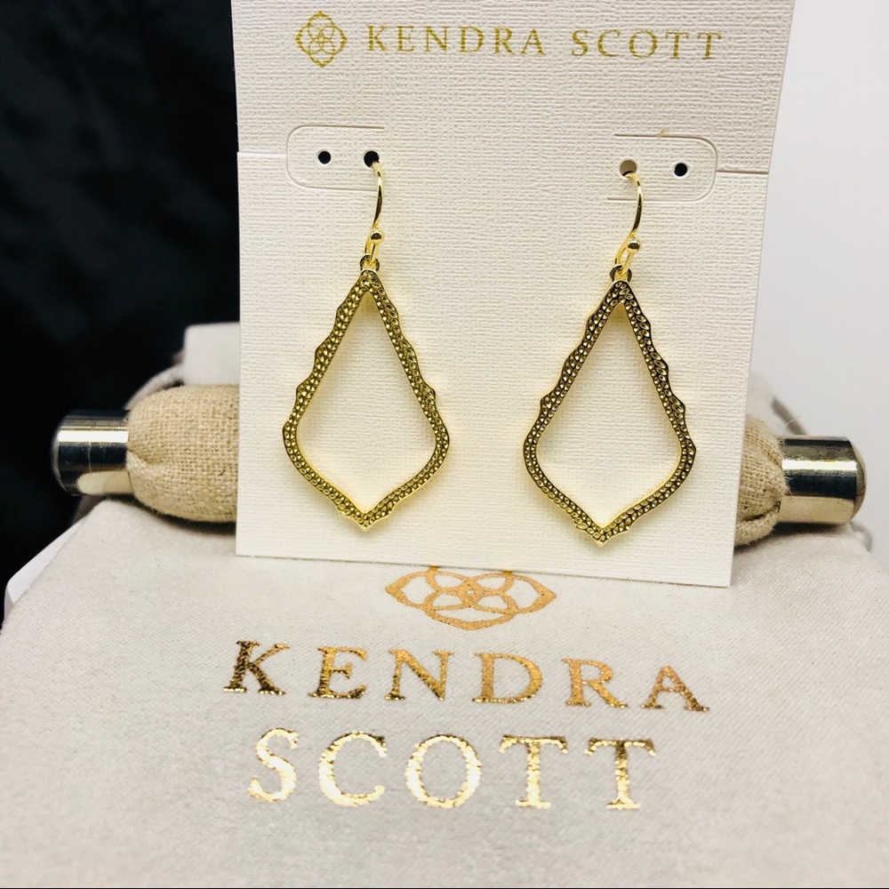 Kendra Scott Sophia gold tone earrings